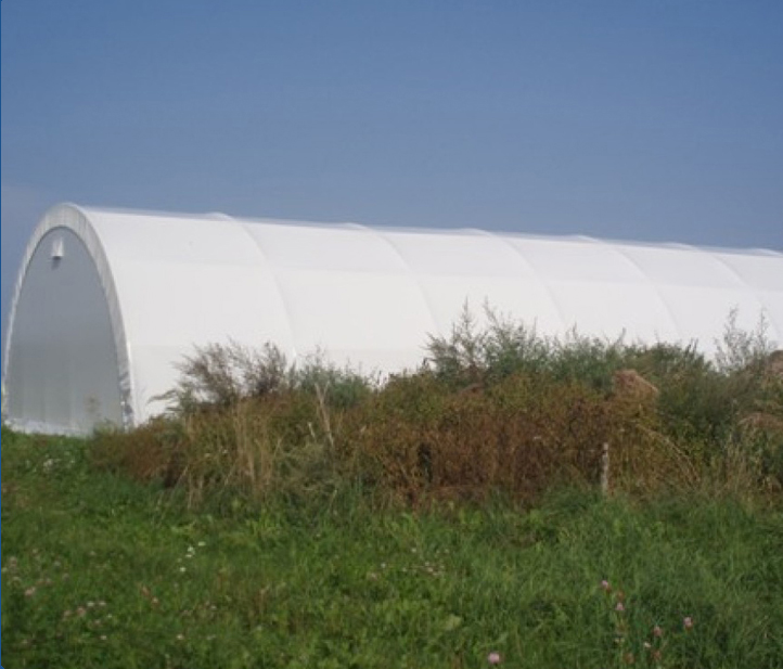 XH3065 storage shelter with dome roof