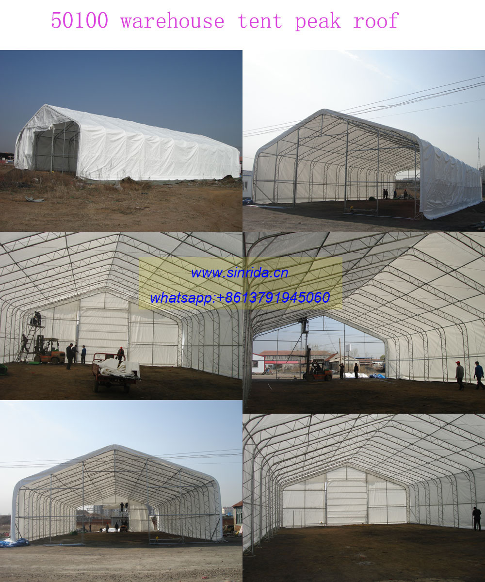 PVC Tent,<a href=http://www.sinrida.cn/product/products-2-0.html target='_blank'>fabric building</a>,clear span building,Warehouse Tent,Temporary Tent